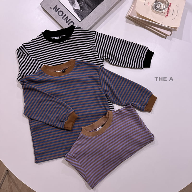 A-Market - Korean Children Fashion - #discoveringself - NU Stripes Tee - 4