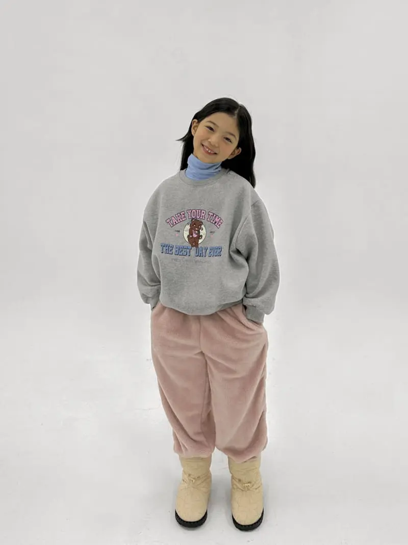 A-Market - Korean Children Fashion - #fashionkids - Bear Sweatshirt - 3