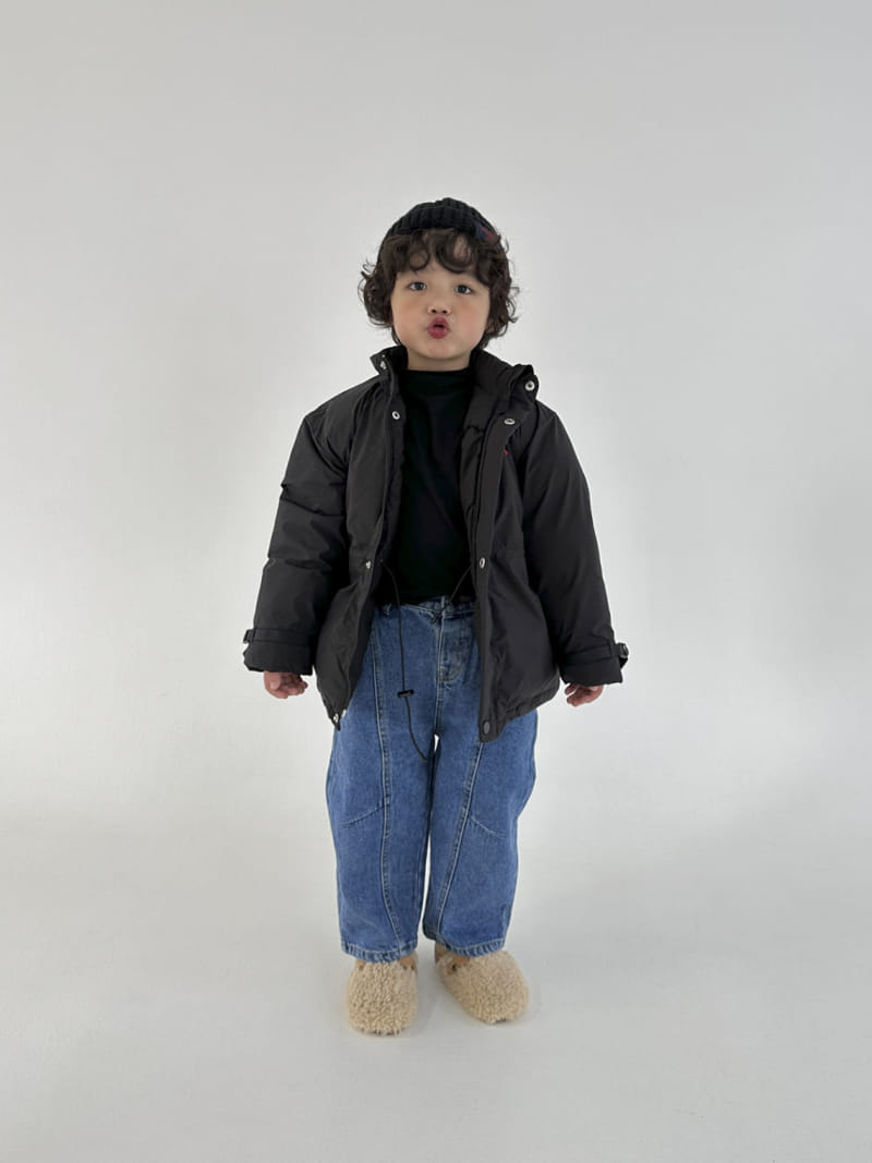 A-Market - Korean Children Fashion - #kidsshorts - Mochi Padding Jacket - 7