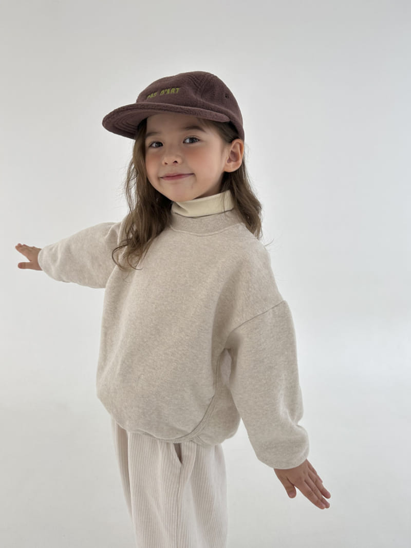 A-Market - Korean Children Fashion - #kidsstore - Turtleneck Piping Sweatshirt - 8