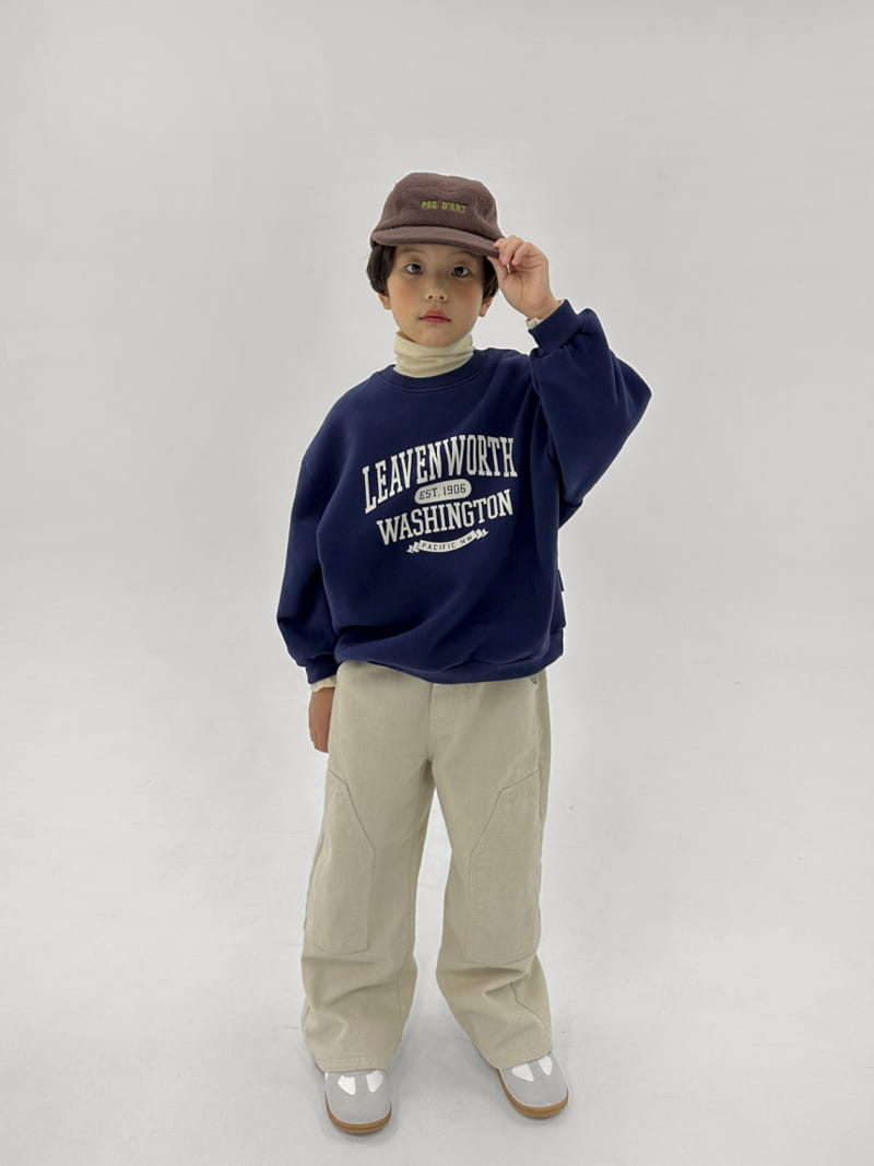 A-Market - Korean Children Fashion - #kidsshorts - Washington Sweatshirt - 4