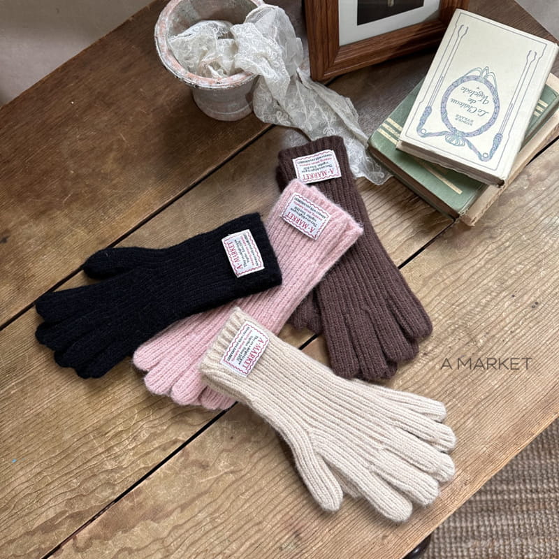 A-Market - Korean Children Fashion - #prettylittlegirls - Natural Long Gloves - 6