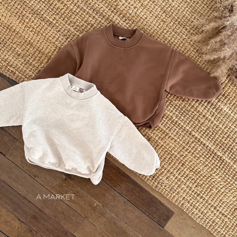 A-Market - Korean Children Fashion - #stylishchildhood - Turtleneck Piping Sweatshirt