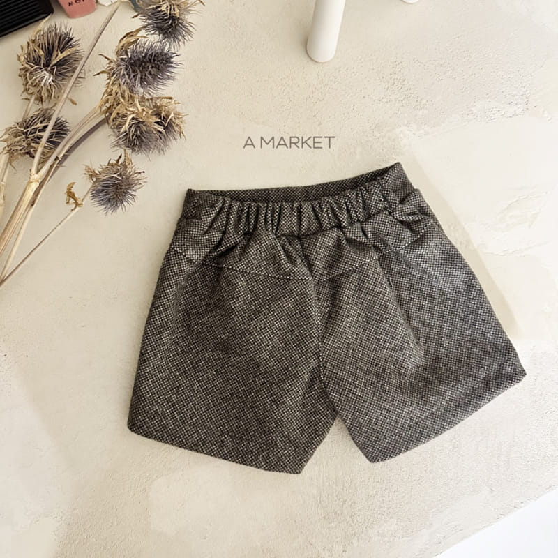 A-Market - Korean Children Fashion - #todddlerfashion - Button Skirt Pants - 3