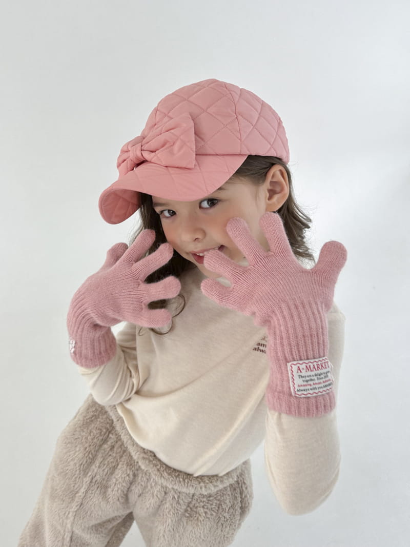 A-Market - Korean Children Fashion - #todddlerfashion - Natural Long Gloves - 7