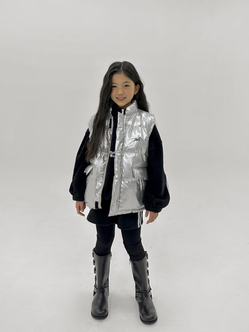 A-Market - Korean Children Fashion - #prettylittlegirls - Light Padding Vest - 4