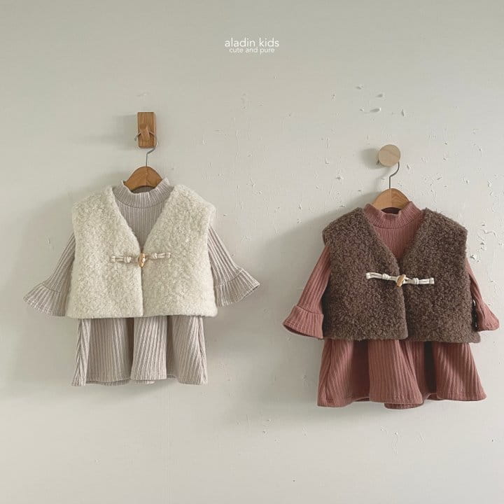 Aladin - Korean Children Fashion - #Kfashion4kids - Bbogle Casual Vest - 8