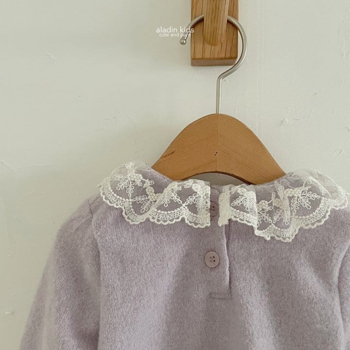 Aladin - Korean Children Fashion - #childofig - Lace Mood Blouse - 5