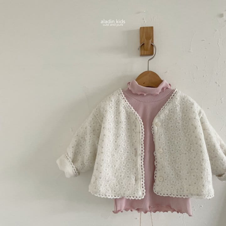 Aladin - Korean Children Fashion - #kidsshorts - Lace Embroidery Jacket - 8