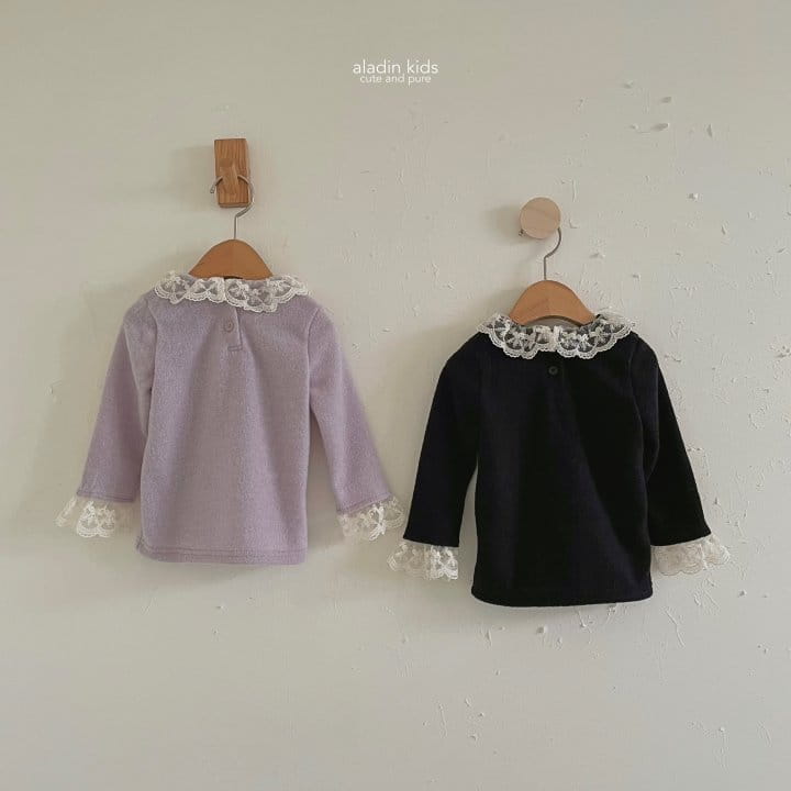 Aladin - Korean Children Fashion - #littlefashionista - Lace Mood Blouse