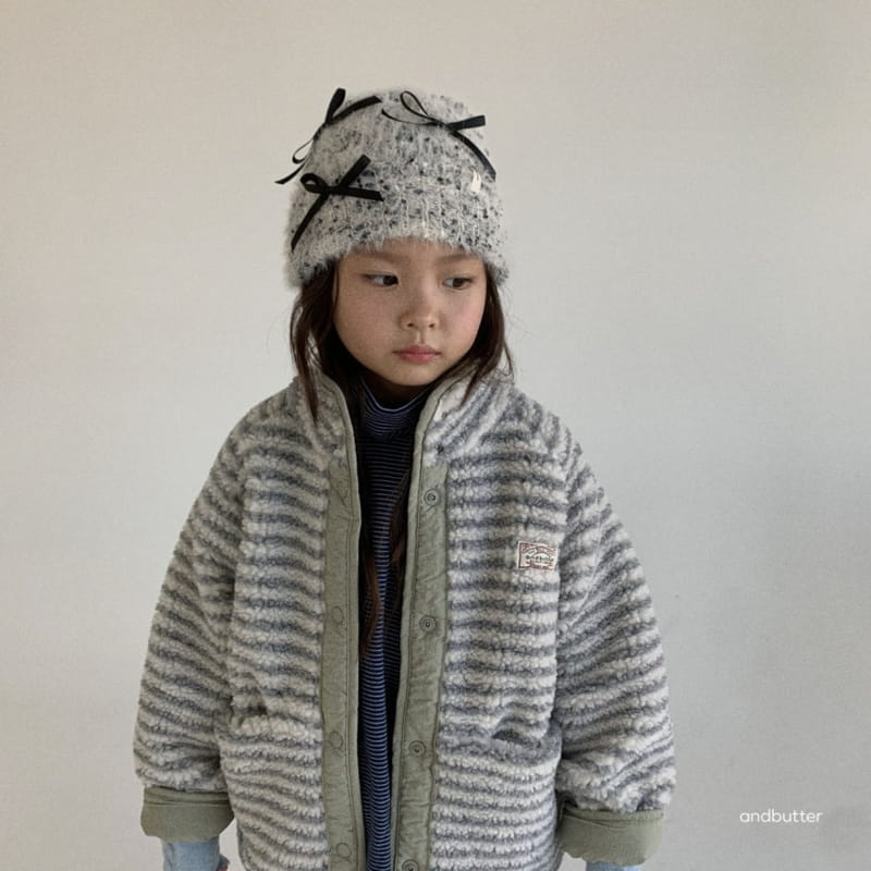 Andbutter - Korean Children Fashion - #childofig - Bbogle Reversible Jumper - 5