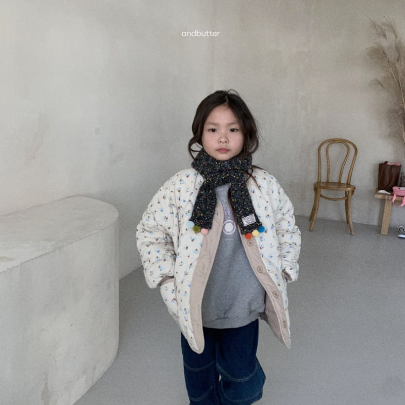 Andbutter - Korean Children Fashion - #childofig - Tea Tree Padding Jacket - 4