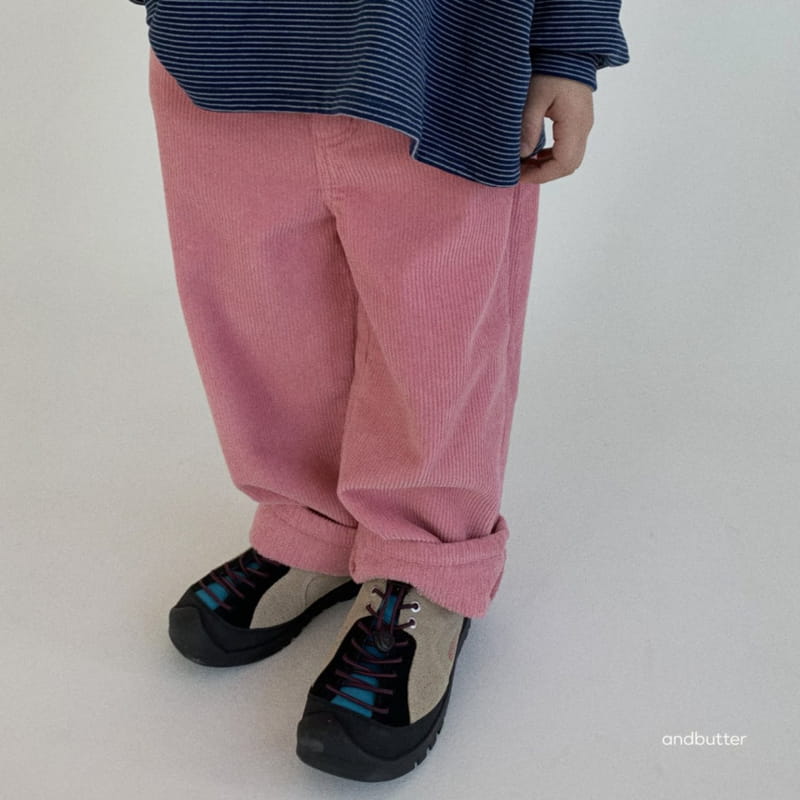 Andbutter - Korean Children Fashion - #childofig - Warm Rib Pants