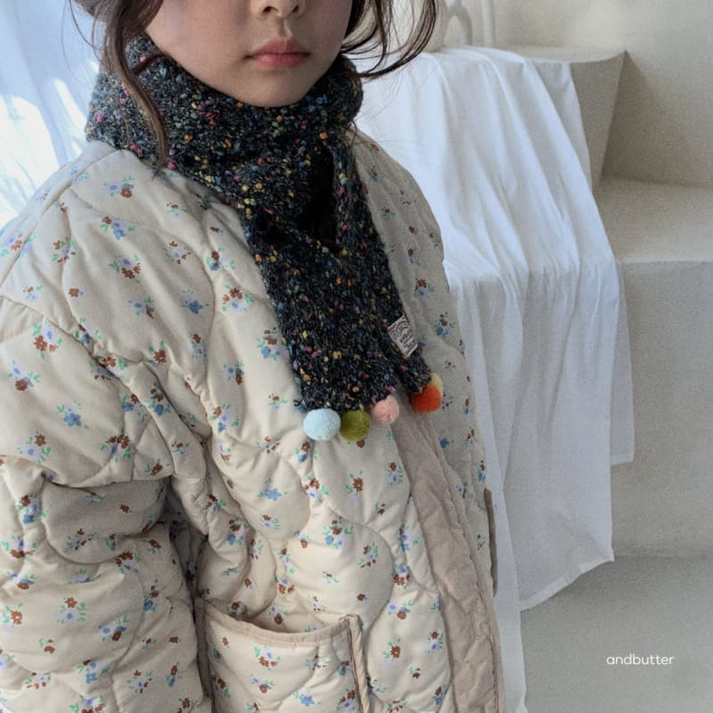 Andbutter - Korean Children Fashion - #childrensboutique - Tea Tree Padding Jacket - 5