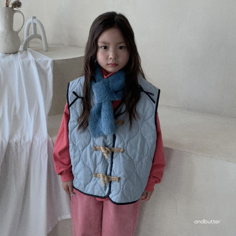 Andbutter - Korean Children Fashion - #designkidswear - Minky Muffler