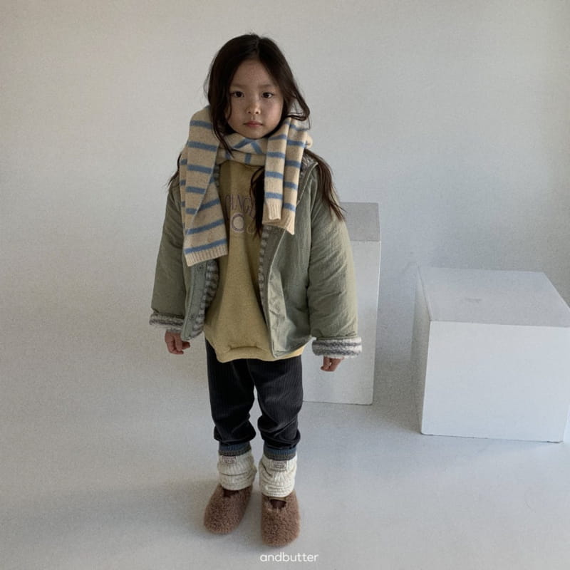 Andbutter - Korean Children Fashion - #designkidswear - Bbogle Reversible Jumper - 7