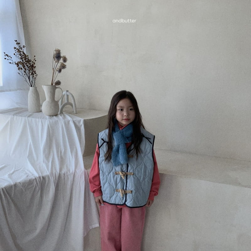 Andbutter - Korean Children Fashion - #discoveringself - Minky Muffler - 2