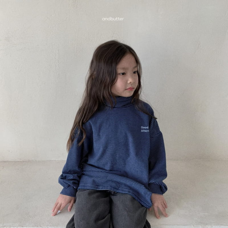 Andbutter - Korean Children Fashion - #discoveringself - Cozy ST Turtleneck Tee