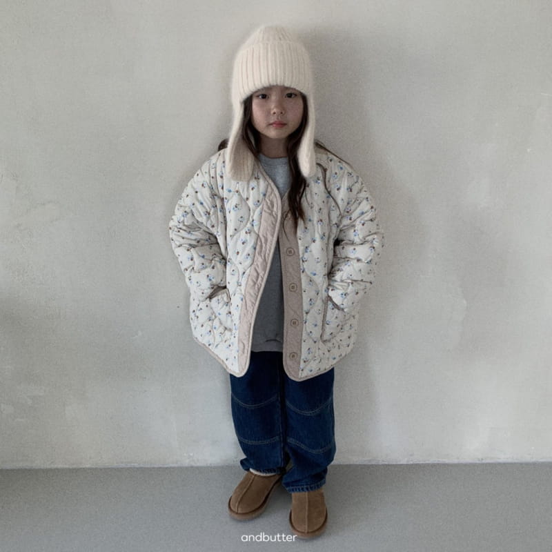 Andbutter - Korean Children Fashion - #fashionkids - Tea Tree Padding Jacket - 8