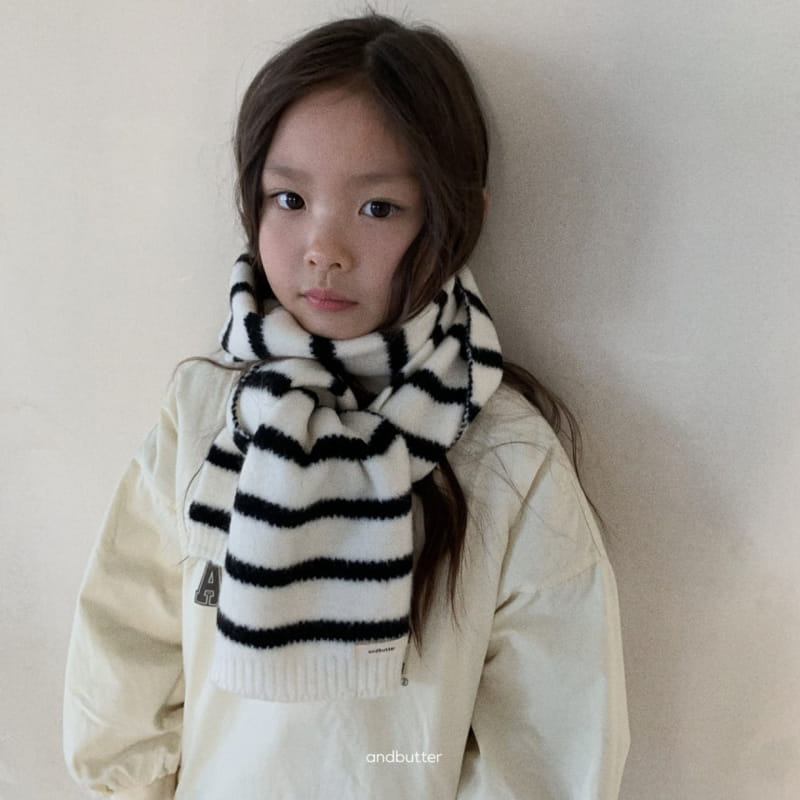 Andbutter - Korean Children Fashion - #kidsshorts - Wool ST Muffler - 3