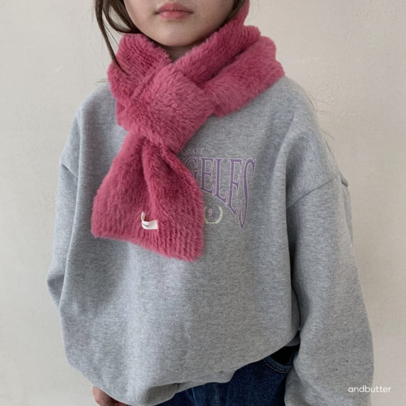 Andbutter - Korean Children Fashion - #kidsstore - Minky Muffler - 5