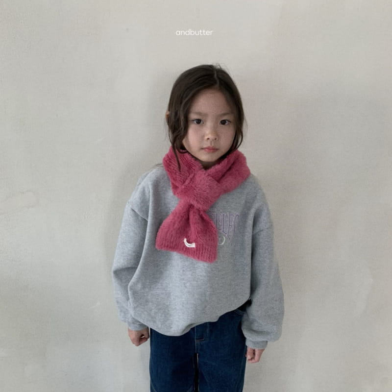 Andbutter - Korean Children Fashion - #kidzfashiontrend - Minky Muffler - 6