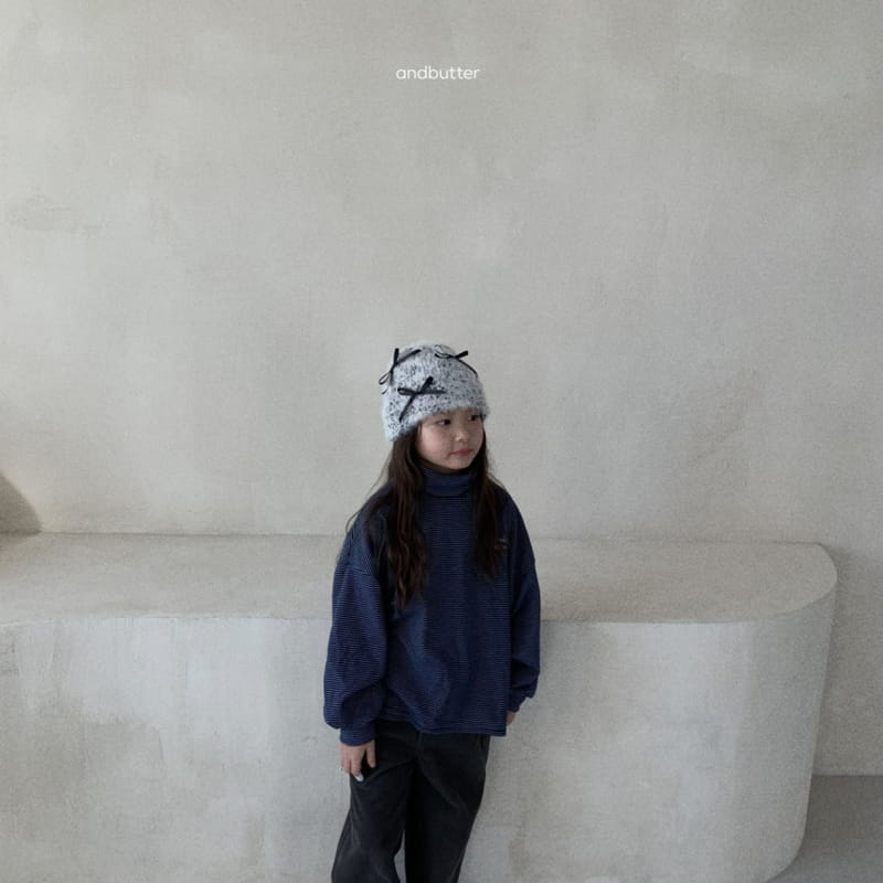 Andbutter - Korean Children Fashion - #kidzfashiontrend - Cozy ST Turtleneck Tee - 5