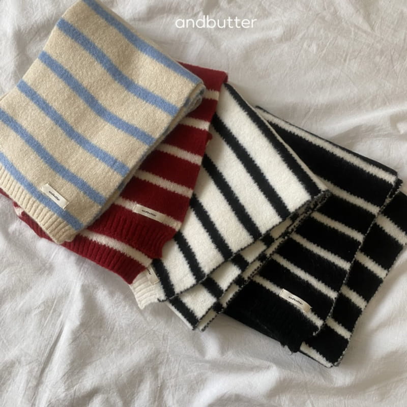 Andbutter - Korean Children Fashion - #littlefashionista - Wool ST Muffler - 7