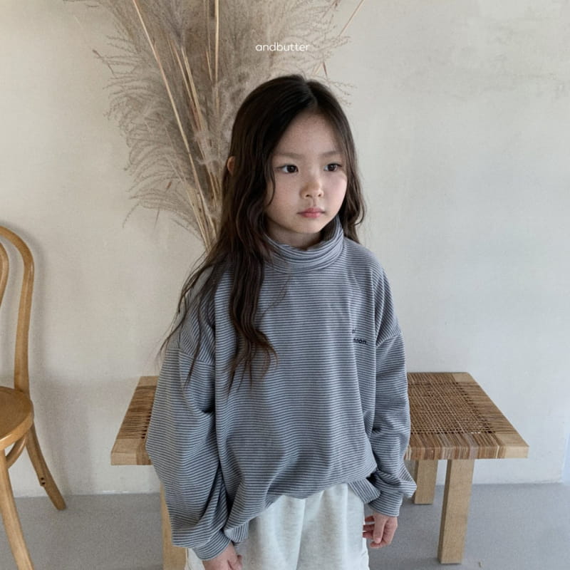 Andbutter - Korean Children Fashion - #minifashionista - Cozy ST Turtleneck Tee - 9