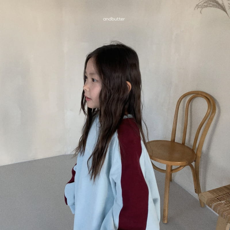 Andbutter - Korean Children Fashion - #todddlerfashion - Color Sweatshirt - 8