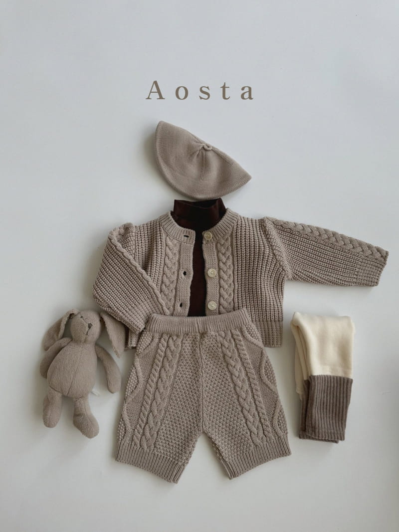 Aosta - Korean Children Fashion - #childofig - Knit Pants - 5