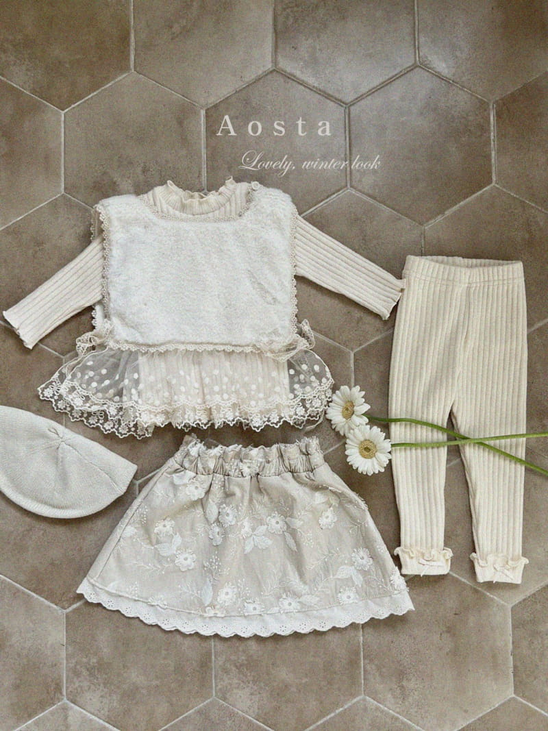 Aosta - Korean Children Fashion - #childofig - Camellia Leggings - 10