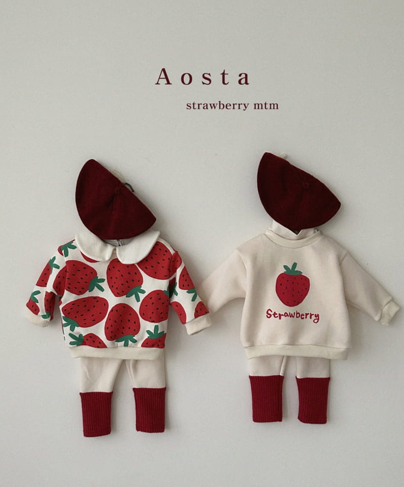 Aosta - Korean Children Fashion - #childrensboutique - Strawberry Sweatshirt - 11