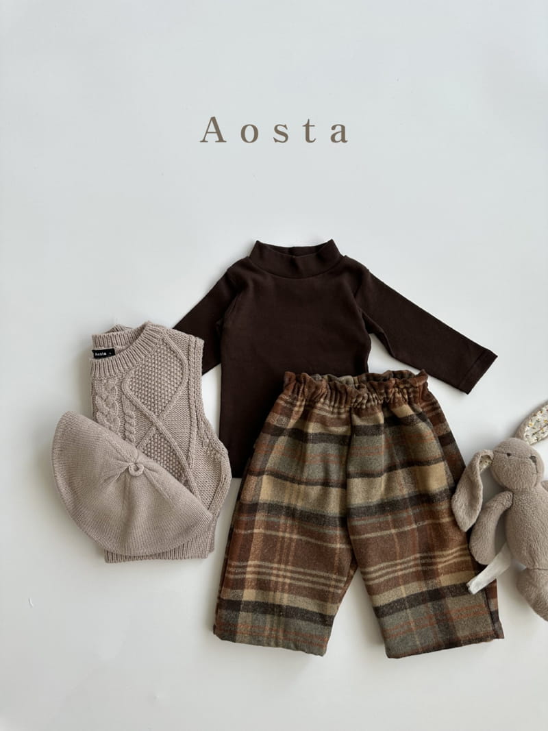 Aosta - Korean Children Fashion - #designkidswear - Daily Turtleneck Tee - 10