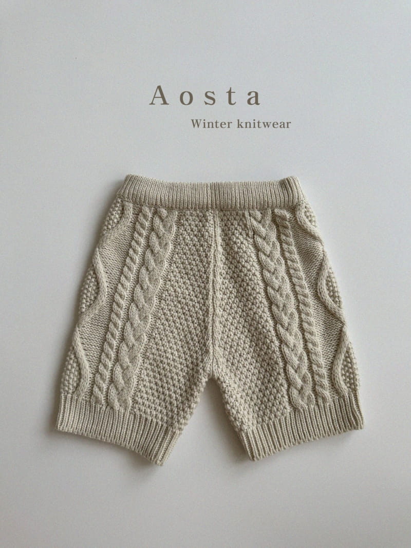 Aosta - Korean Children Fashion - #designkidswear - Knit Pants - 7