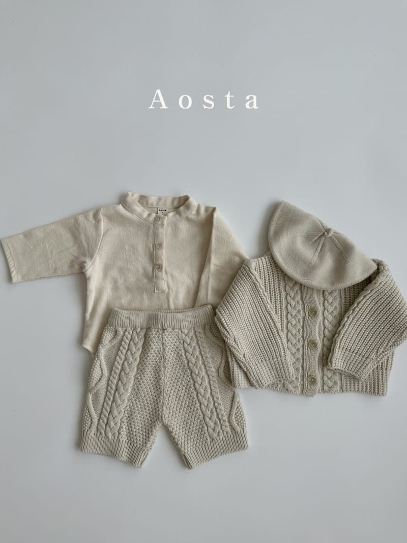 Aosta - Korean Children Fashion - #kidsshorts - Knit Pants - 10