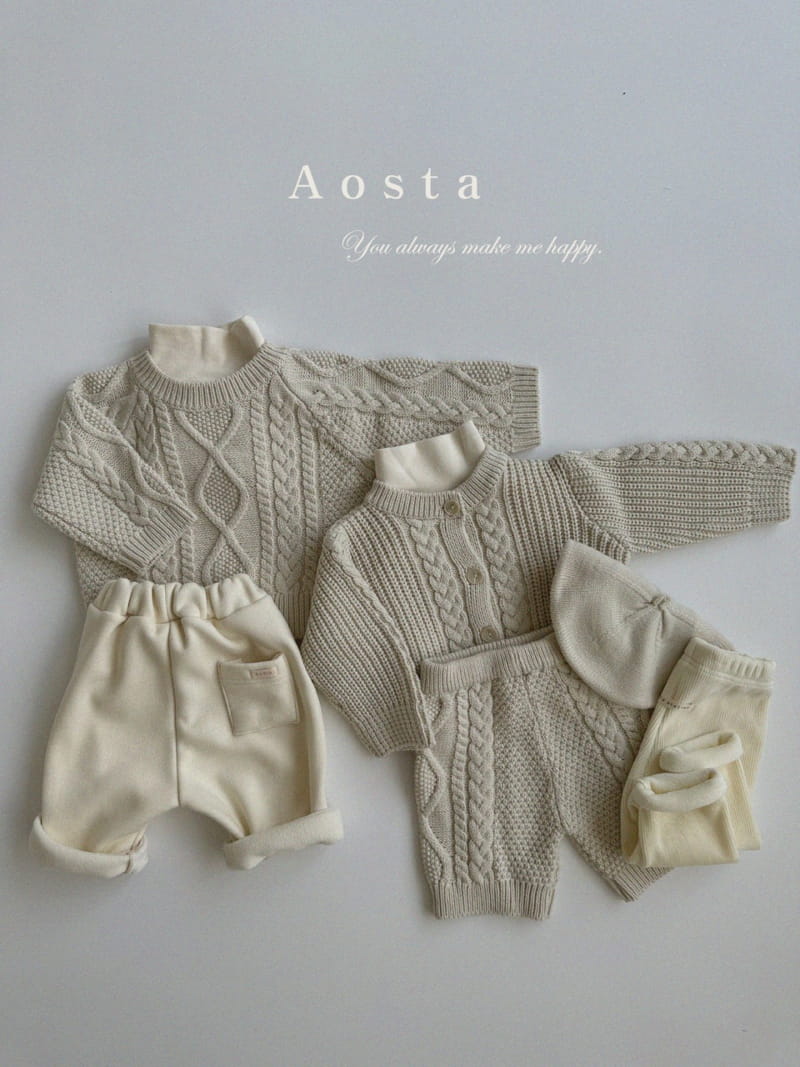 Aosta - Korean Children Fashion - #kidsstore - Knit Pants - 11