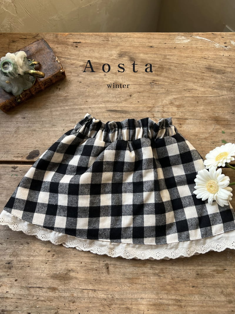 Aosta - Korean Children Fashion - #kidzfashiontrend - Lovely Skirt - 3