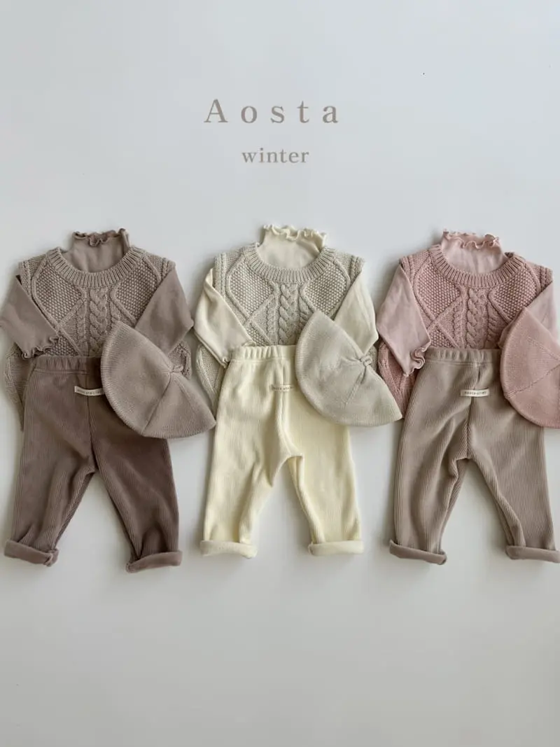 Aosta - Korean Children Fashion - #kidzfashiontrend - Minlk Leggings - 2