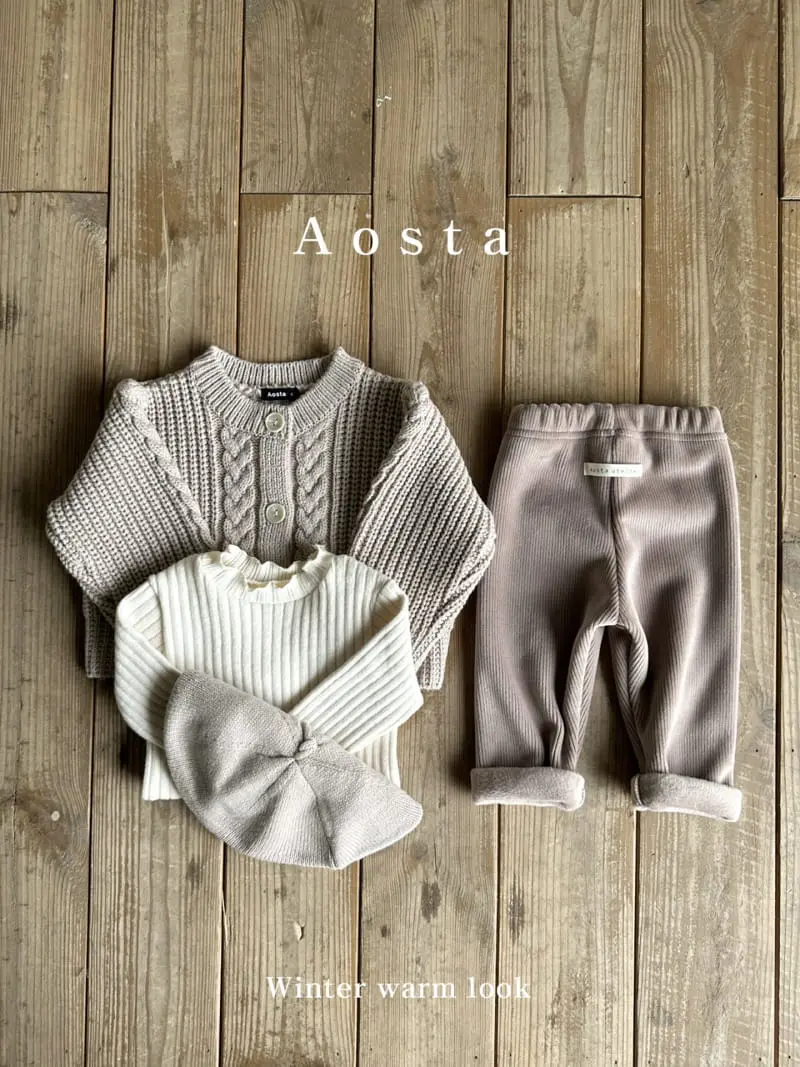 Aosta - Korean Children Fashion - #magicofchildhood - Minlk Leggings - 5