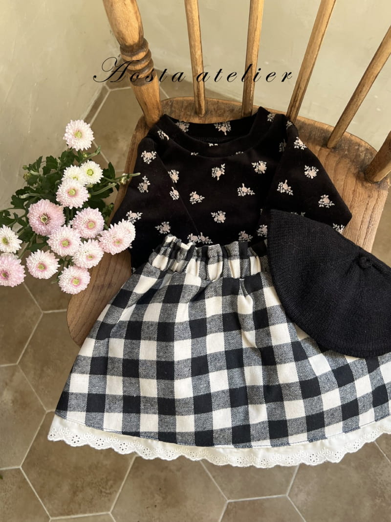 Aosta - Korean Children Fashion - #minifashionista - Lovely Skirt - 7