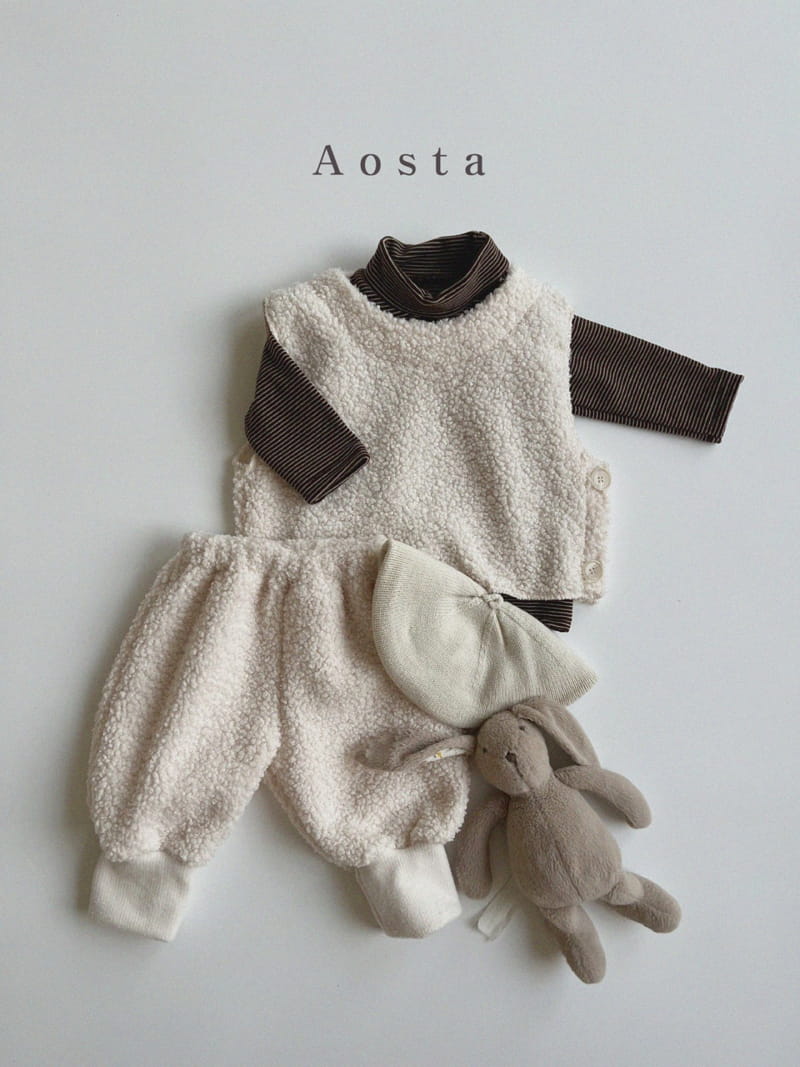 Aosta - Korean Children Fashion - #prettylittlegirls - Tete Bear Pants - 3