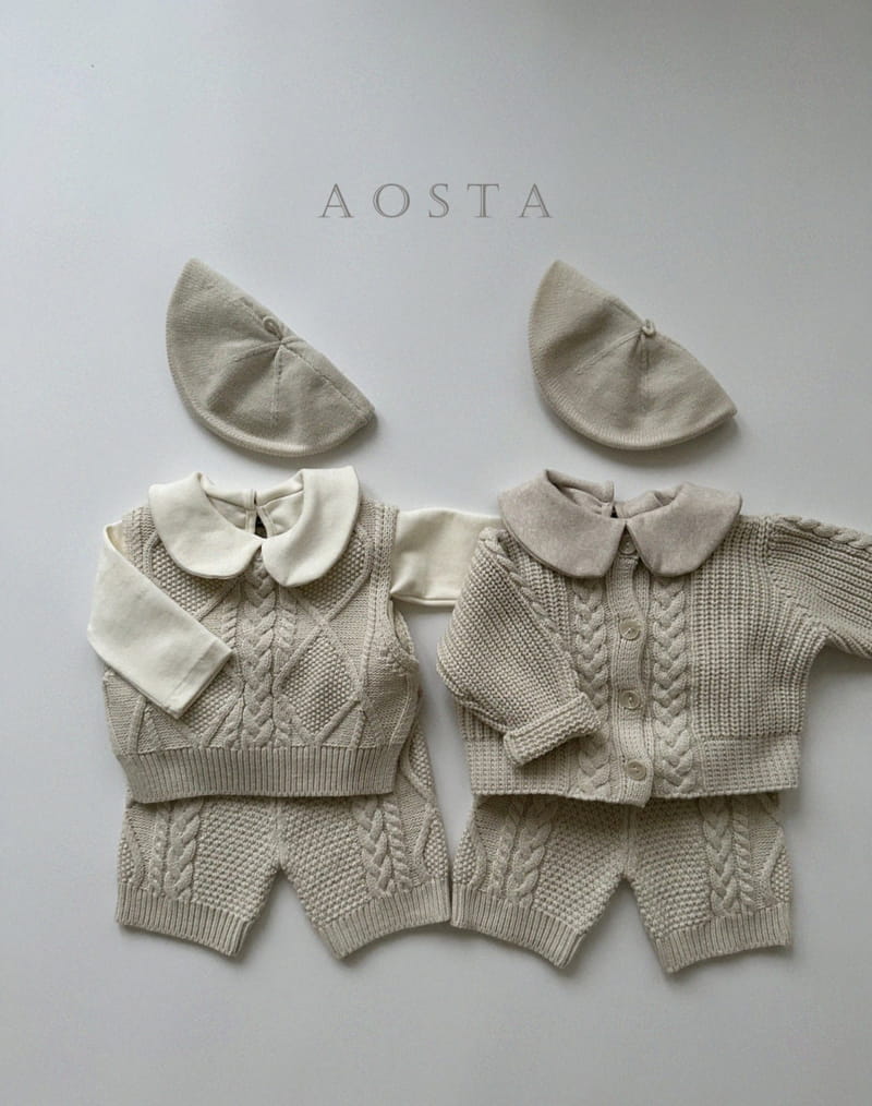 Aosta - Korean Children Fashion - #stylishchildhood - Circle Collar Tee - 8