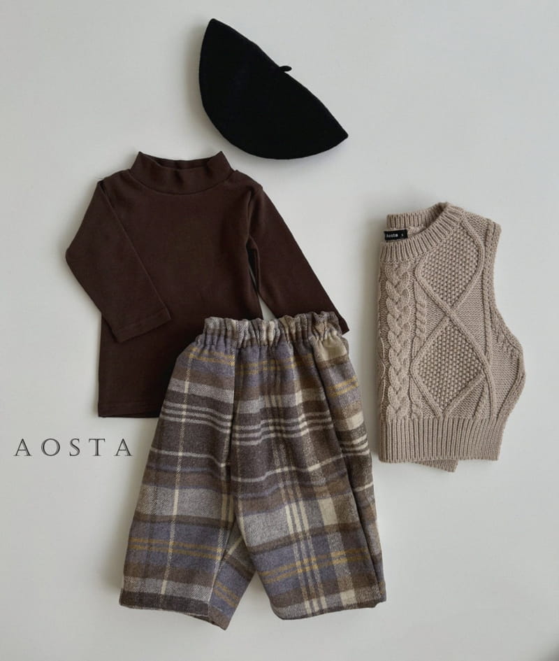 Aosta - Korean Children Fashion - #stylishchildhood - Daily Turtleneck Tee - 7