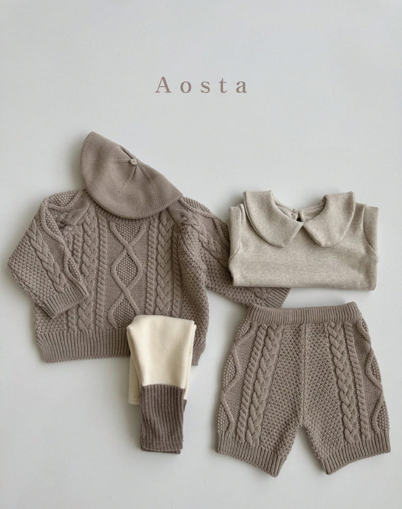 Aosta - Korean Children Fashion - #toddlerclothing - Knit Pants - 4