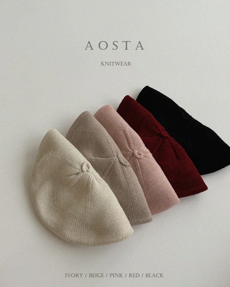 Aosta - Korean Children Fashion - #stylishchildhood - Knit Beret Hat