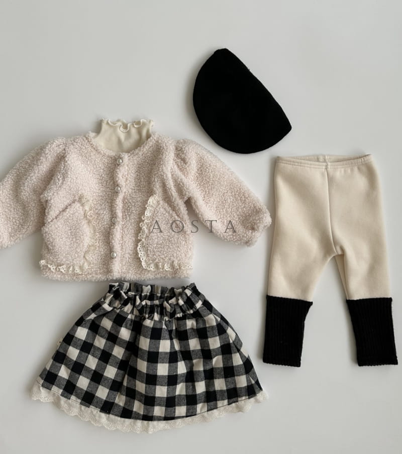 Aosta - Korean Children Fashion - #todddlerfashion - Lovely Skirt - 9