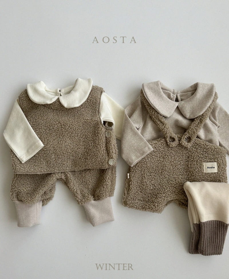 Aosta - Korean Children Fashion - #todddlerfashion - Circle Collar Tee - 6