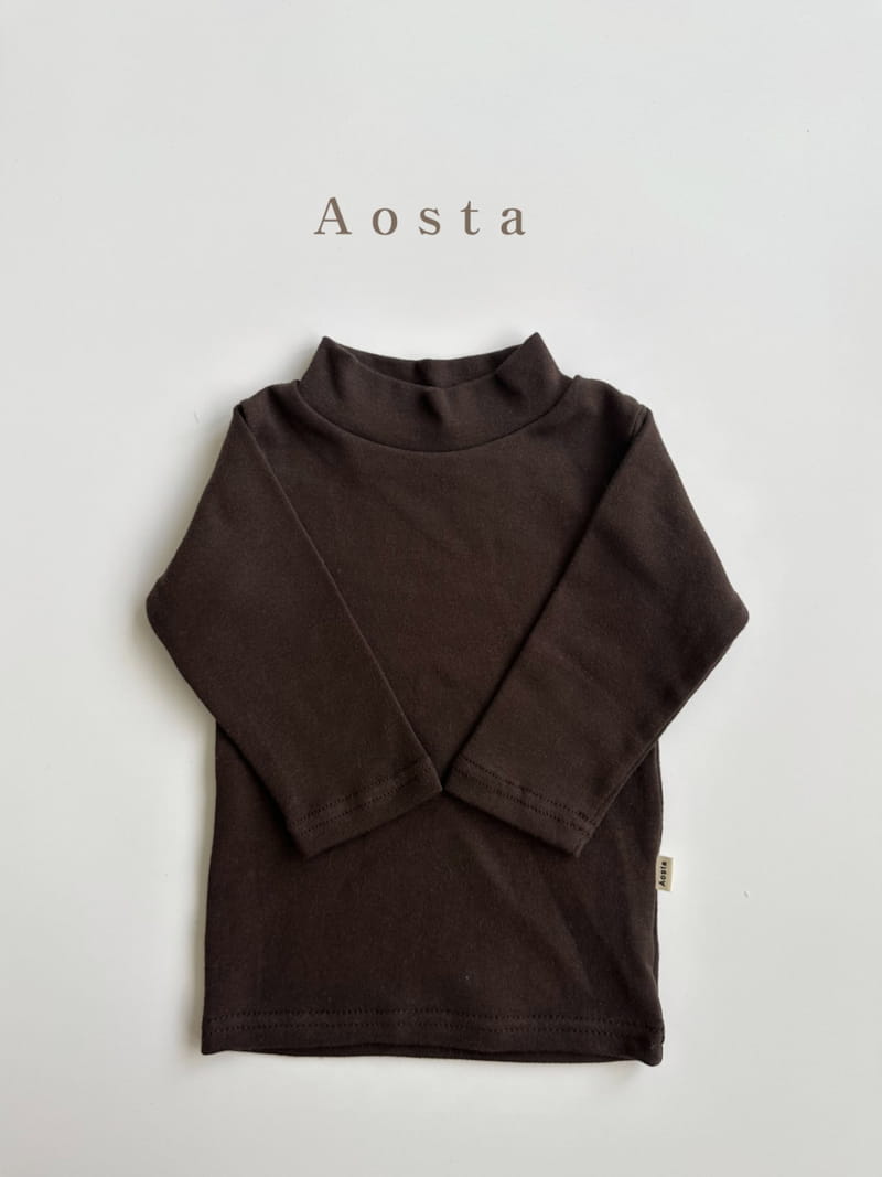 Aosta - Korean Children Fashion - #toddlerclothing - Daily Turtleneck Tee - 6