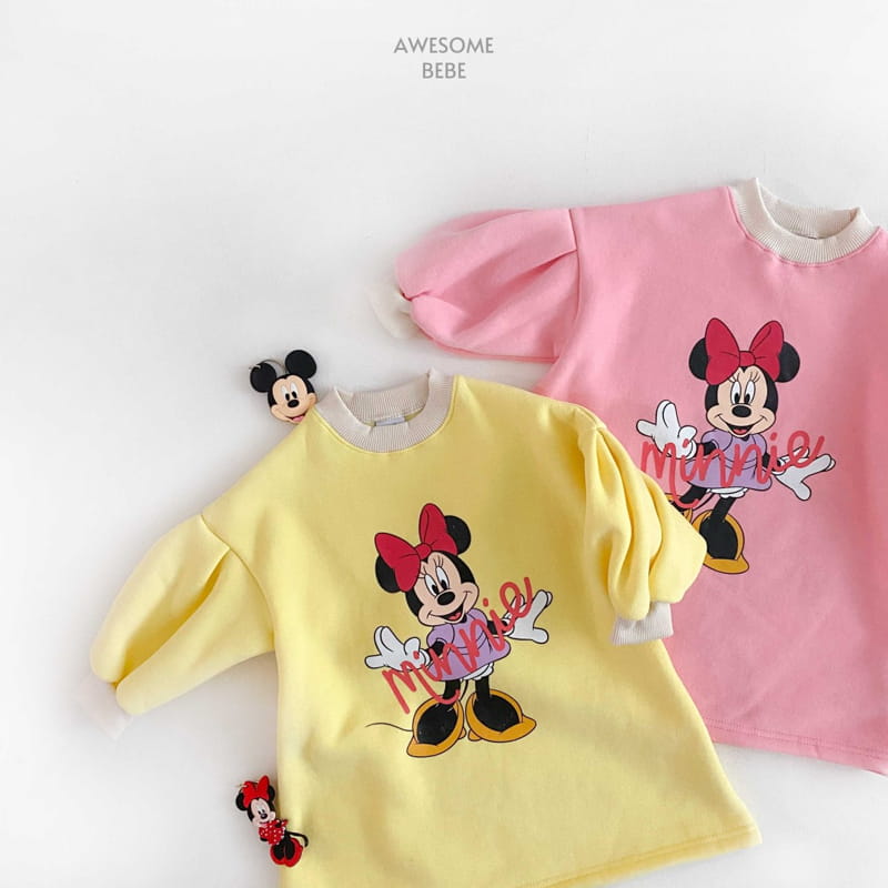 Awesome Bebe - Korean Children Fashion - #childrensboutique - D Mini Fleece Sweatsirt - 12